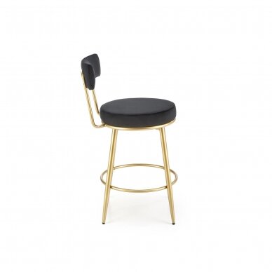 H-115 black bar stool 2