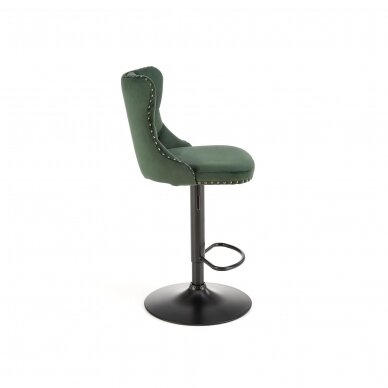 H-117 dar green bar stool 2