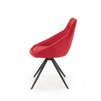 K431 red metal chair 4