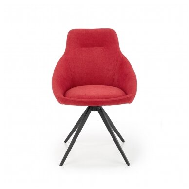 K431 red metal chair 5