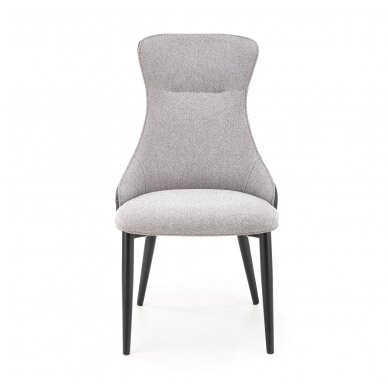 K434 light grey metal chair 2