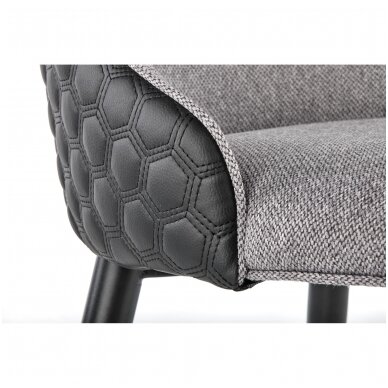 K434 light grey metal chair 4
