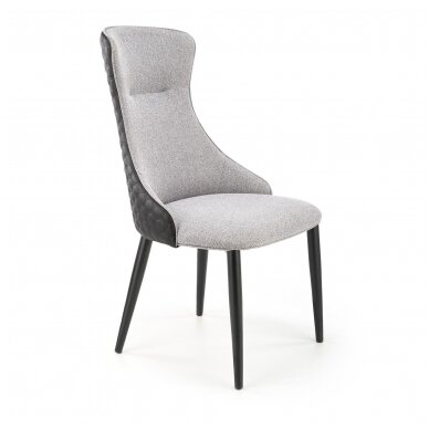 K434 light grey metal chair