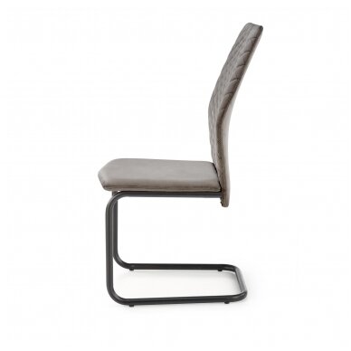K444 grey metal chair 4