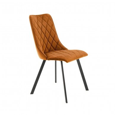 K450 cinnamon colored metal chair