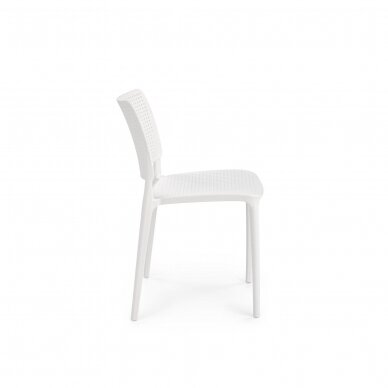 K514 white plastic chair 2