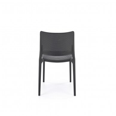 K514 black plastic chair 3