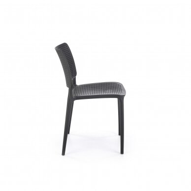 K514 black plastic chair 2