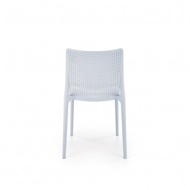 K514 голубой пластиковый стул 3