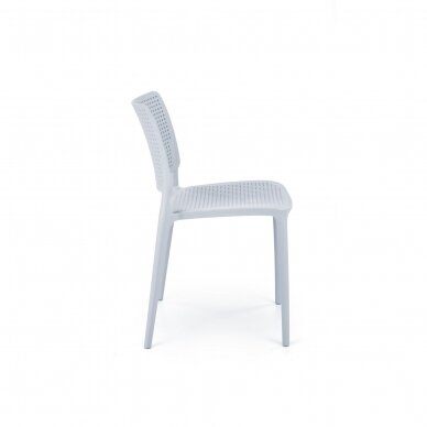 K514 голубой пластиковый стул 2