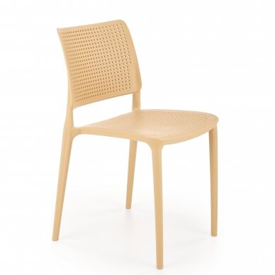 K514 оранжевый пластиковый стул