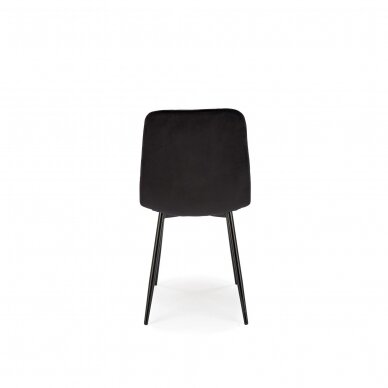 K525 juoda metalinė kėdė 2