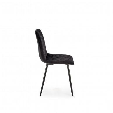 K525 juoda metalinė kėdė 3