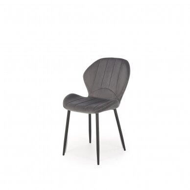 K538 grey metal chair