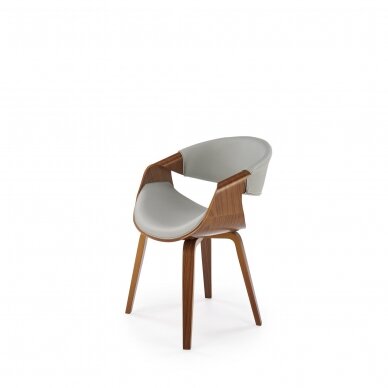 K544 серый деревянный стул