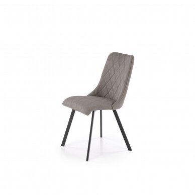 K561 grey metal chair
