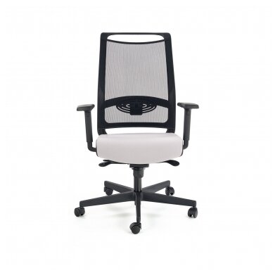 GULIETTA pilka biuro kėdė su ratukais 2