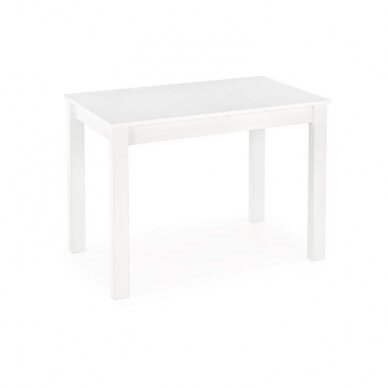 GINO white folding dining table