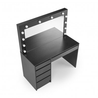 HOLLYWOOD XL black dressing table 2