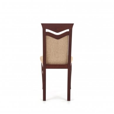 CITRONE dark walnut colored wooden chair 5