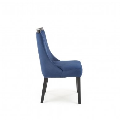 ROYAL dark blue wooden chair 4
