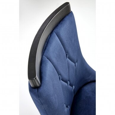 ROYAL dark blue wooden chair 6
