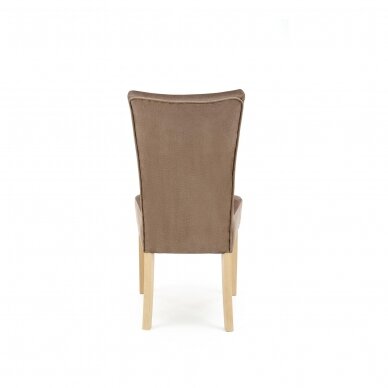 VERMONT smėlio spalvos medinė kėdė 3