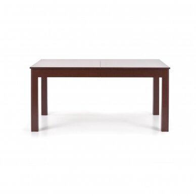 SEWERYN dark walnut colored extension dining table 2