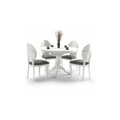 WILLIAM white extension dining table 3